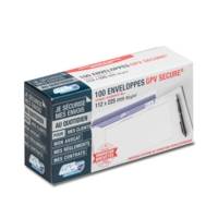 Boîte de 100 enveloppes blanches DL+ 112x225 90 g/m² Secure® - GPV