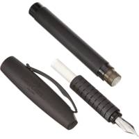 Stylo plume Essentio Aluminium Noir Plume Fine - FABER-CASTELL
