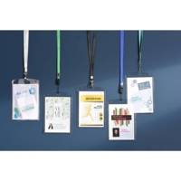Boîte de 50 pochettes badges format A6 avec inserts - AVERY