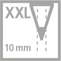 Crayon WOODY 3 en 1 Extra large Argent - STABILO