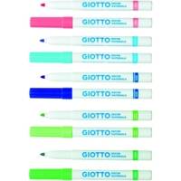 Etui de 12 feutres DECOR MATERIALS multisurfaces pointe moyenne assorties - GIOTTO
