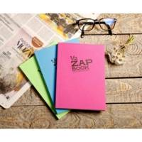 1/2 Zap Book spiralé 80 Feuilles 14,8x21 80g coloris aléatoire - CLAIREFONTAINE