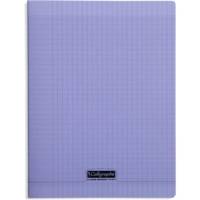Cahier 8000 POLYPRO 24 x 32 cm 96 Pages 90g Violet - CLAIREFONTAINE