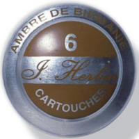 Boîte de 6 cartouches d'encre standard Ambre de birmanie - Herbin