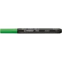 Marqueur pointe fine FREE acrylic T100 vert feuille - STABILO