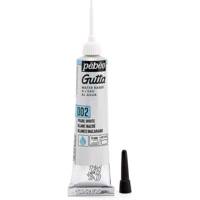 Tube 20ml Peinture GUTTA à l'eau BLANC - PÉBÉO