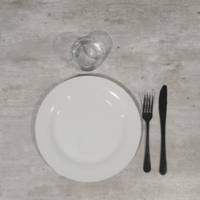 Plateau de table rectangle Beton naturel - RestooTab
