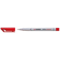 Feutre pour Transparent OHPen encre soluble Pte médium rouge - STABILO