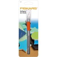 Cutter de précision avec lame N°11 "Précision Softgrip®" coloris orange & argenté - FISKARS