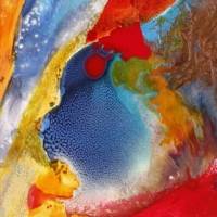 Flacon 45ml Peinture Fantasy Prisme à effet alvéolé BLEU CARAIBE - PÉBÉO