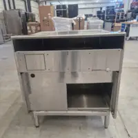 Meuble bas neutre - Largeur M (L=810-1210mm) - Avec étagère basse - PF-8NT - Bonnet