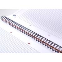 NOTEBOOK A4+ spiralé 160 pages petits carreaux gris - OXFORD