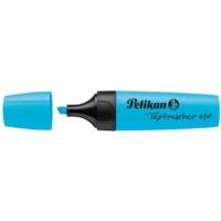 Surligneur Textmarker 490 Pointe biseautée 1 - 5 mm Bleu fluo - Pelikan