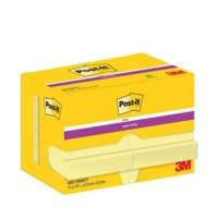 Bloc-note adhésif Super Sticky Notes, 47,6 x 47,6 mm jaune - Post-it