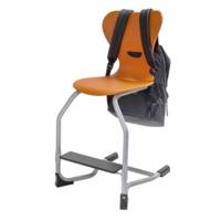 Chaise Repose-pieds réglable EWF3 | Coque Polypropylène | Mobilier Scolaire et de Bureau