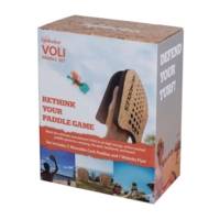 VOLI - Set de 2 Raquettes et Volant de Paddle pour Intérieur & Extérieur - WABOBA