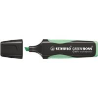 Surligneur GREEN BOSS Pastel menthe à l'eau 83% recyclé - STABILO