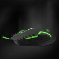 Souris Filaire pour Gamers 6D Optique USB MX205 FIGHTER Vert - ESPERANZA