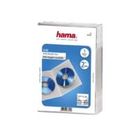 Lot de 5 Boîtiers "Slim" double pour DVD Transparent - HAMA