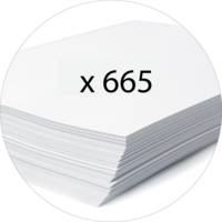 Classeur à levier PVC Premium dos de 70mm blanc - EXACOMPTA
