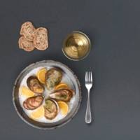 Table rabattable 70x70cm gris anthracite - terrasse - RestooTab