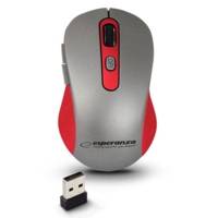 Souris Optique Sans Fil ADARA 2.4GHZ 6D USB Rouge - ESPERANZA