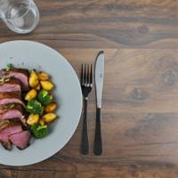 Plateau de table rond Chene Hunton - RestooTab