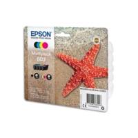 Pack 4 Cartouches Jet d'Encre N° 603 Cyan Magenta Jaune Noir - EPSON