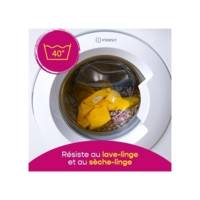 Sachet de 90 étiquettes blanches vêtements - 45 x 13 mm - AVERY