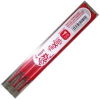 Pochette de 3 recharges roller FriXion Point pointe aiguille fine (0,5mm) Rouge - Pilot
