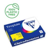 Ramette Papier FSC A4 80g 500 Feuilles Jaune Soleil - CLAIREFONTAINE