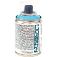 Peinture en Spray 7A - 100ml Spécial Textiles Naturels et Synthétiques BLEU PASTEL - PÉBÉO