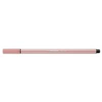 Stylo feutre Pen 68 Pointe Moyenne 1mm Rose poudré Blush - STABILO