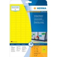 Etiquette universelle SPECIAL, 105 x 37 mm, jaune - HERMA