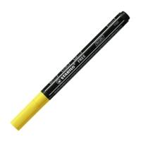 Marqueur pointe fine FREE acrylic T100 jaune - STABILO