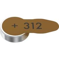 Pack 6 Pile bouton pour Appareil auditif Hearing Aid N° 312 - VARTA