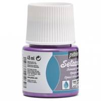 Flacon 45 ml Peinture SETACOLOR opaque pour textiles AMETHYSTE moiré - PÉBÉO