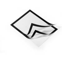 Pack 2 Cadres d'affichage Auto Adhésif Magnétique DURAFRAME A4 Blanc - DURABLE