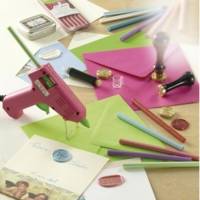 6 Batons de cire pour pistolet - noire - HERBIN