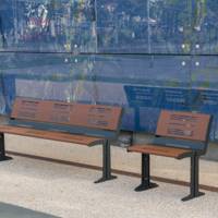 Banc Ellipson 3 places - Husson