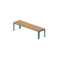 Banquette extérieur Symbios 3 places - Husson