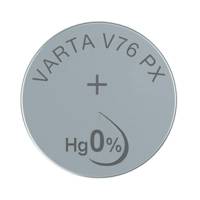 Pile Bouton Oxyde d' Argent "Electronics" V76PX SR44 1,55 volt - VARTA