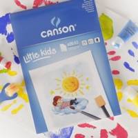 Bloc Papier à peinture 20 feuilles 200g A3 29,7 x 42 cm Blanc - CANSON