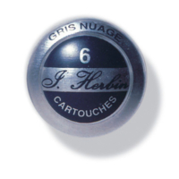 Boîte de 6 cartouches d'encre standard Gris nuage - Herbin