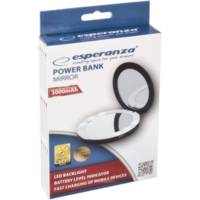 Batterie Externe POWER BANK Miroir 3000MAH Noir - ESPERANZA
