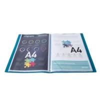 Protège-documents en polypropylène souple OPAK 20 vues - A4 - Vert foncé - EXACOMPTA