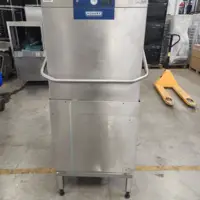 Lave-vaisselle à capot - 500x500mm (Panier laverie) - Surpresseur de rinçage, Pompe de vidange, Doseur de rinçage intégré, Doseur de lavage intégré - AMX-B-SEF - Hobart