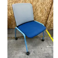 Chaise à roulettes Haworth Lively Gris/Bleu Roi/Bleu clair DAMIEN - OCCASION
