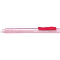 Crayon gomme ClicEraser2 ZE11T, Rouge-Transparent - Pentel