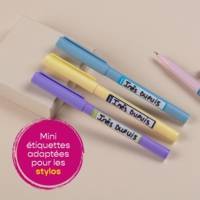 Sachet de 30 étiquettes stylos motifs magie - 50 x 10 mm - AVERY